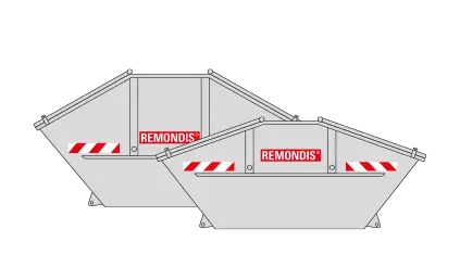 Absetzcontainer mit Deckel, REMONDIS Büdingen